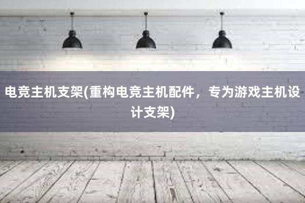 电竞主机支架(重构电竞主机配件，专为游戏主机设计支架)