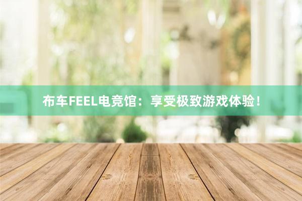 布车FEEL电竞馆：享受极致游戏体验！