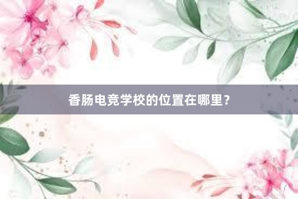 香肠电竞学校的位置在哪里？